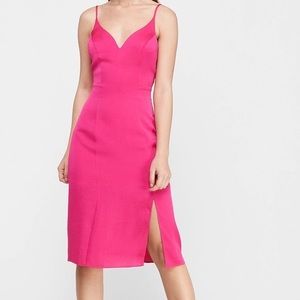 Beautiful Pink satin dress